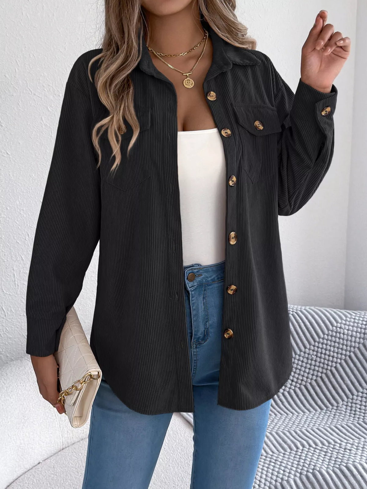 Sophia | Button-Up Shacket