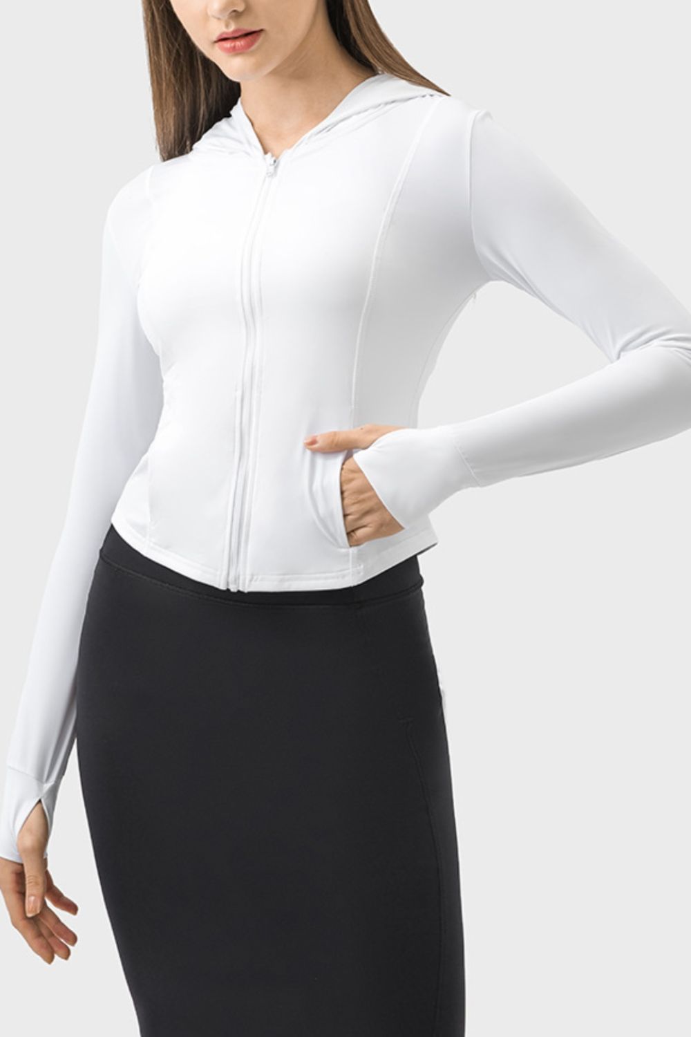 Ayla | Hooded Training Jacket