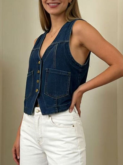 Nova | Denim Top