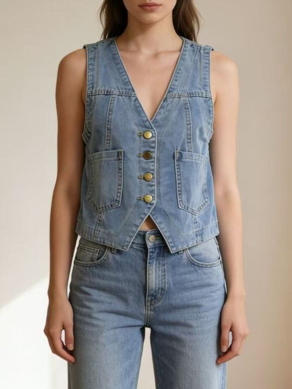 Nova | Denim Top