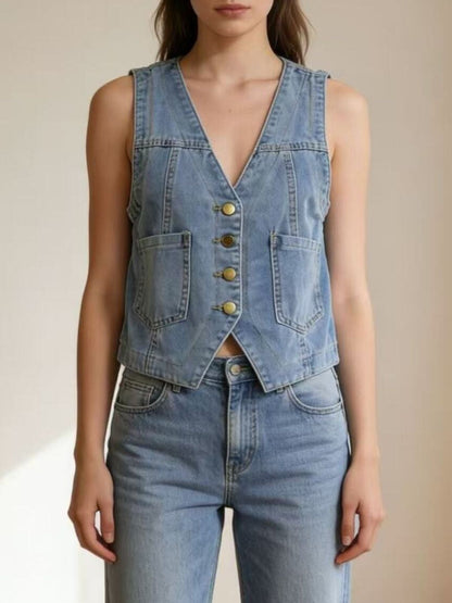 Nova | Denim Top