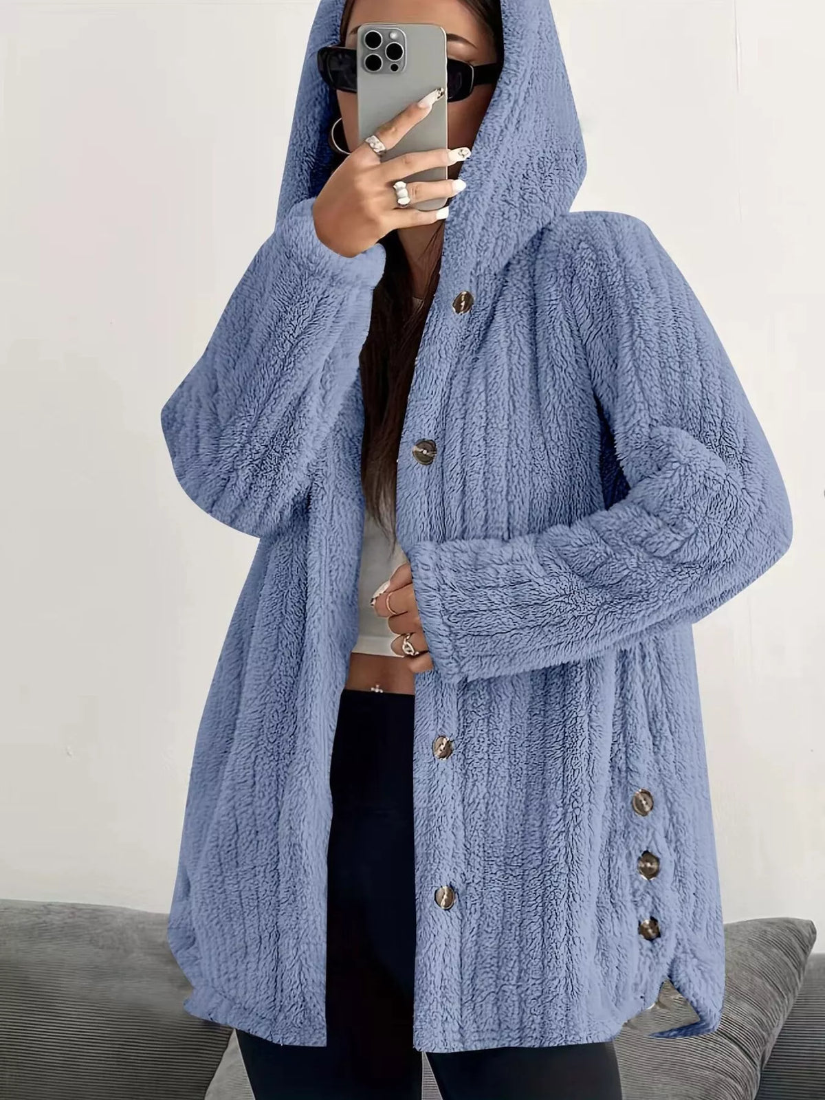 Ivy | Hooded Comfy Coat