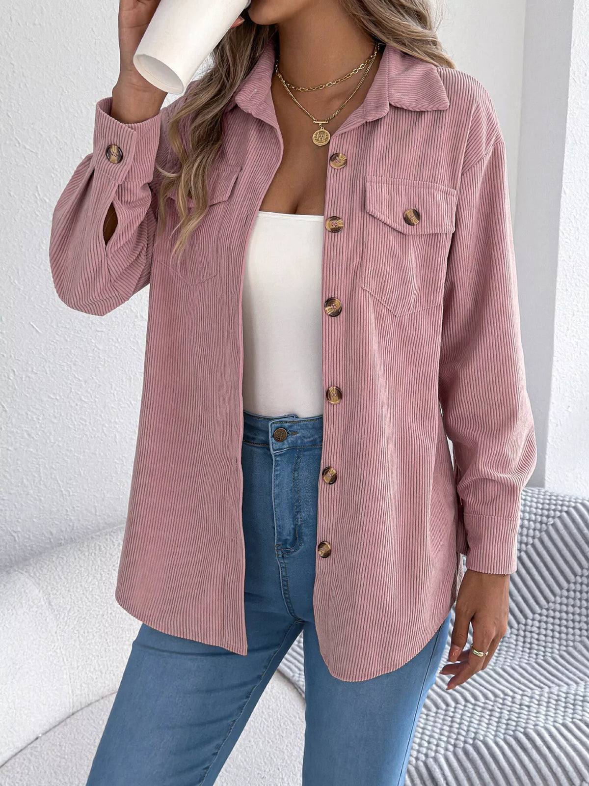 Sophia | Button-Up Shacket