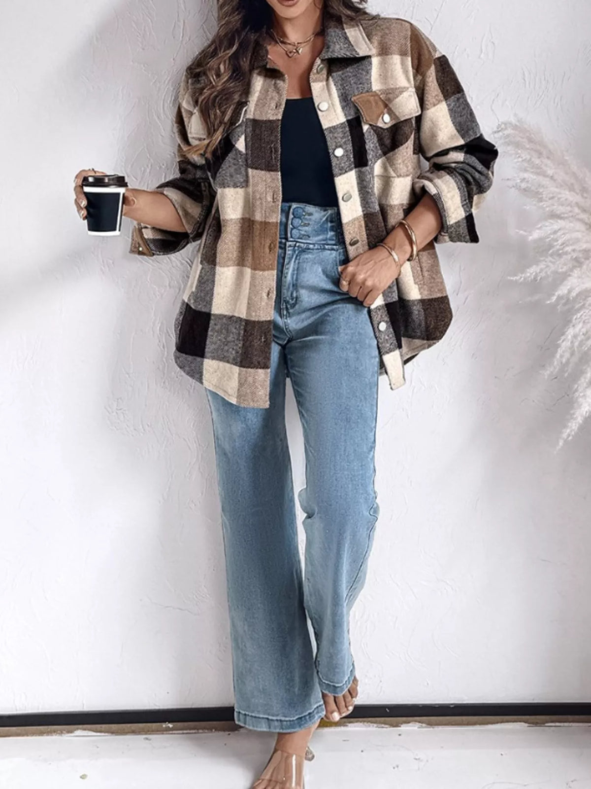 Bella | Plaid Shaket