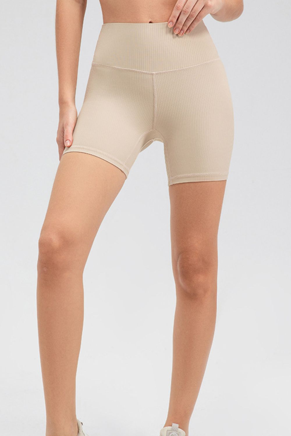 June | High-Waisted Training Shorts