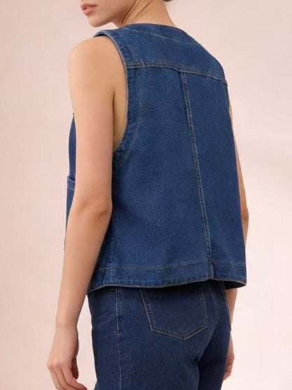 Nova | Denim Top