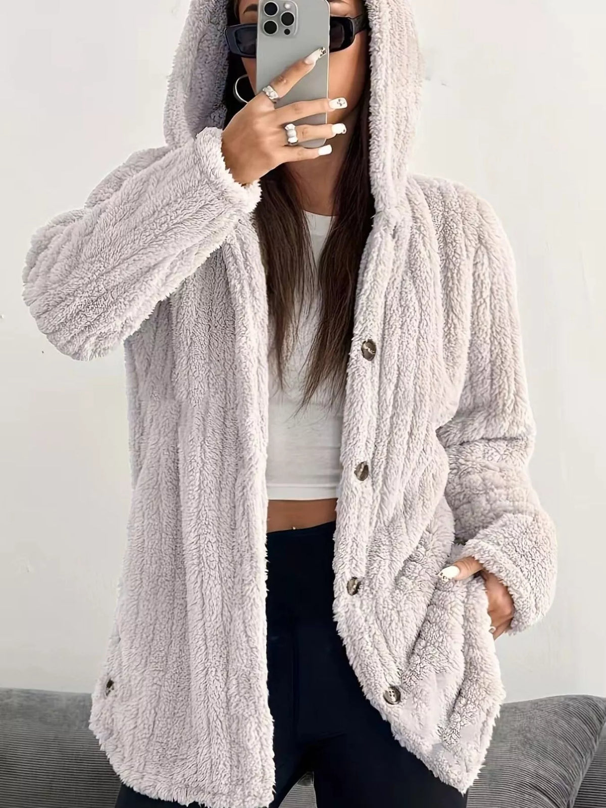 Ivy | Hooded Comfy Coat