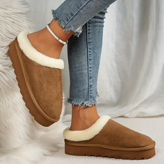 Mila | Cozy Fleece Slip-Ons