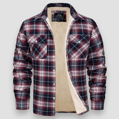 Blaine Plaid Shirt Jacket