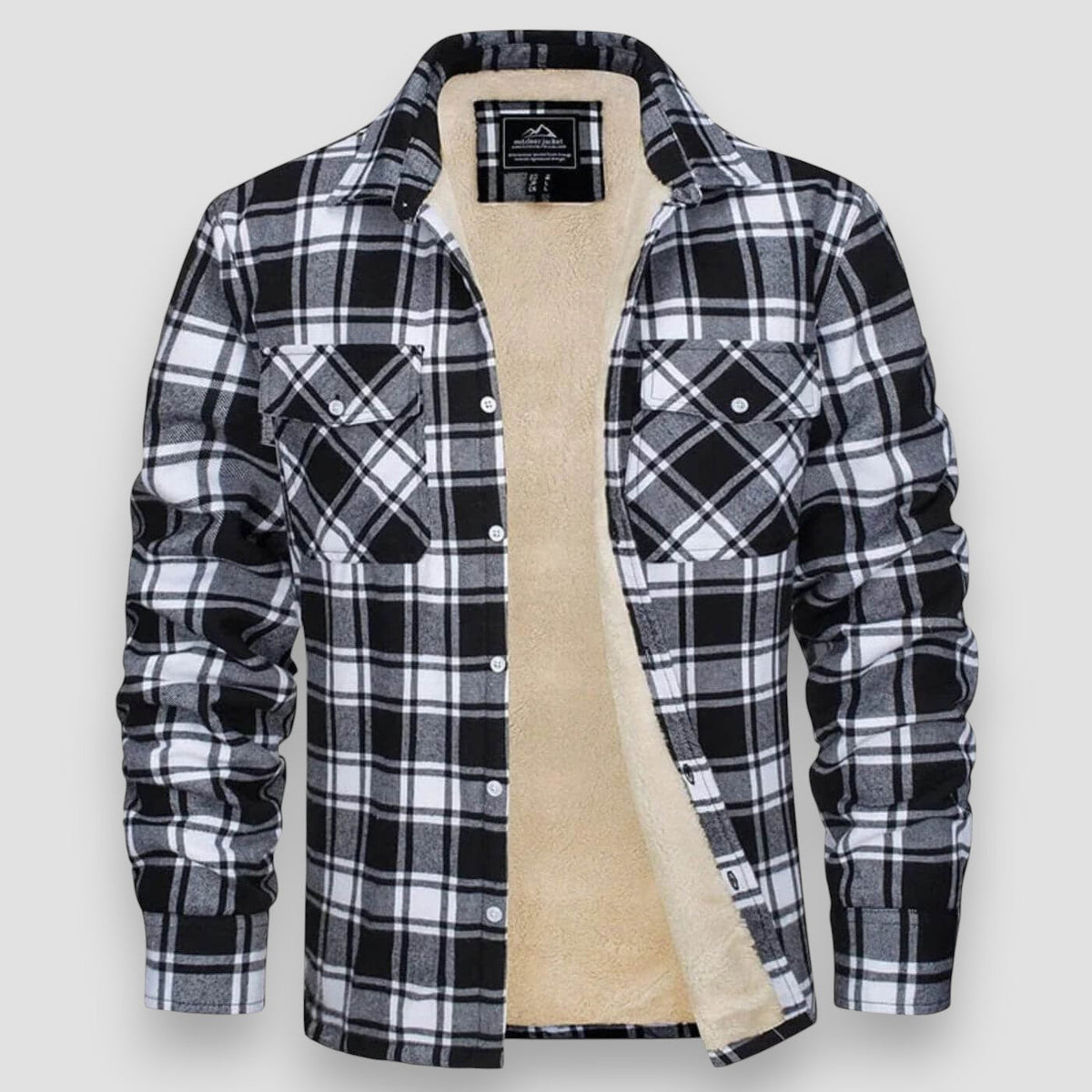 Blaine Plaid Shirt Jacket